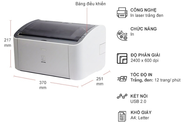 Máy in laser đen trắng Canon lBP 2900