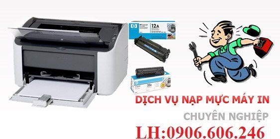 Nạp mực máy in tại nhà Giá rẻ tại Quy Nhơn